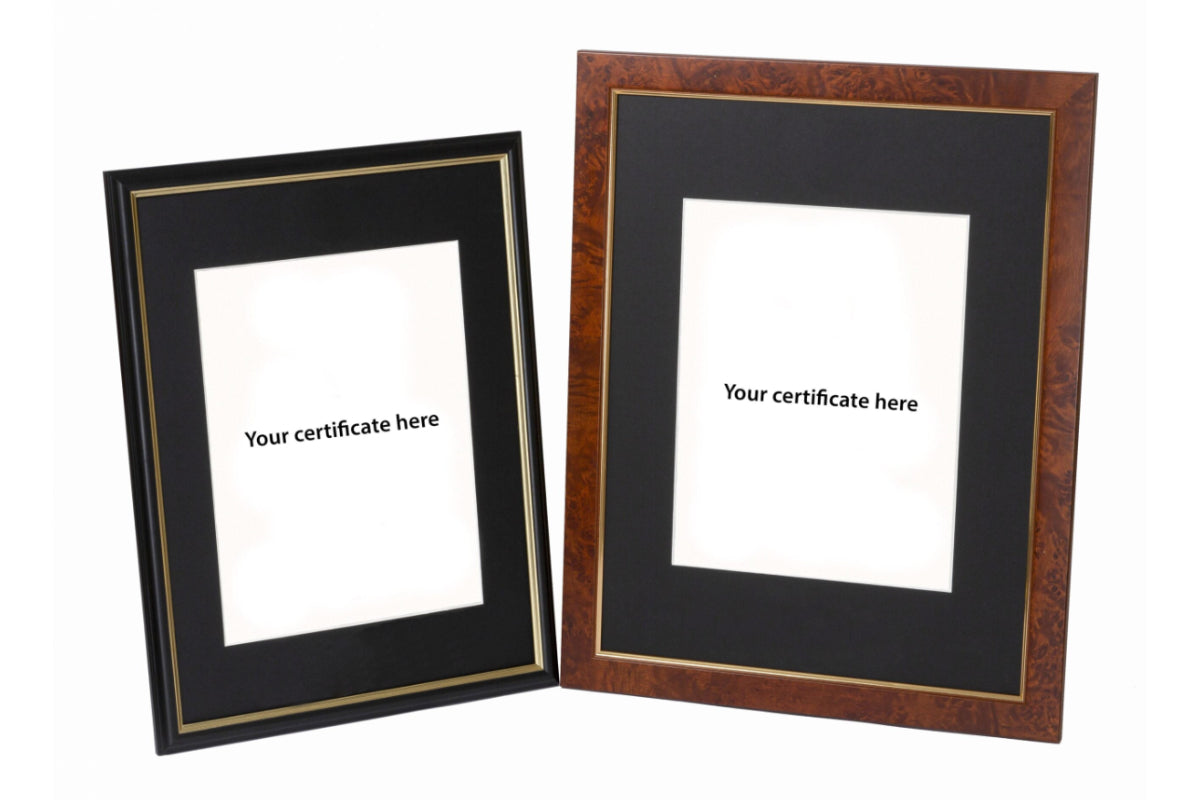 Custom Certificate Frame
